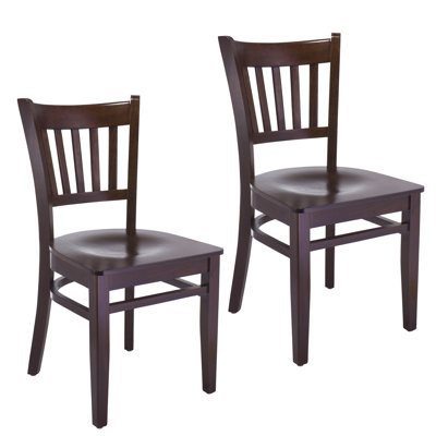 Stahr 18'' H Beech Solid Wood Side Chair