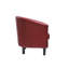 Isadora Faux Leather Barrel Chair-26120246