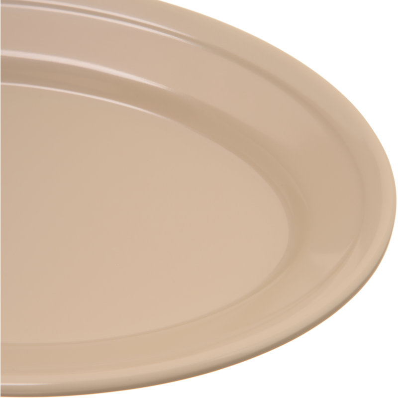 Plateau ovale en mélamine Dallas Ware®, H 1,08 po x l 6,25 po x P 9,25 po
