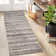 Machine Washable Rug for Living Room Bedroom Non-Slip Low Pile Rubber Backing Area Rug for Farmhouse Playroom Office Kitchen Dining Room Dorm and Bedside Decor