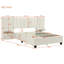 Grand lit plateforme tapissier-509873170