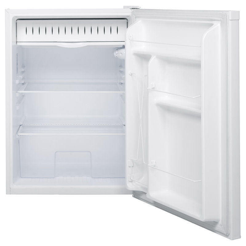 GE Appliances 5.6 Cubic Feet Convertible Mini Fridge with Freezer, White