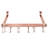 Handcrafted 30" Gourmet Bookshelf Wall Rack with 12 Hooks-130780604