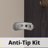 Nightstand, 55" Tall End Side Table with Charging Station and Storage Cabinet-971005876