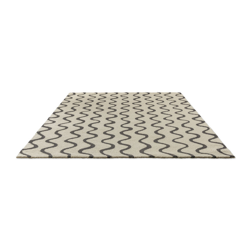 SCI Ribbon Charcoal 124305 200X280, Rectangle 8'2" x 11'6"
