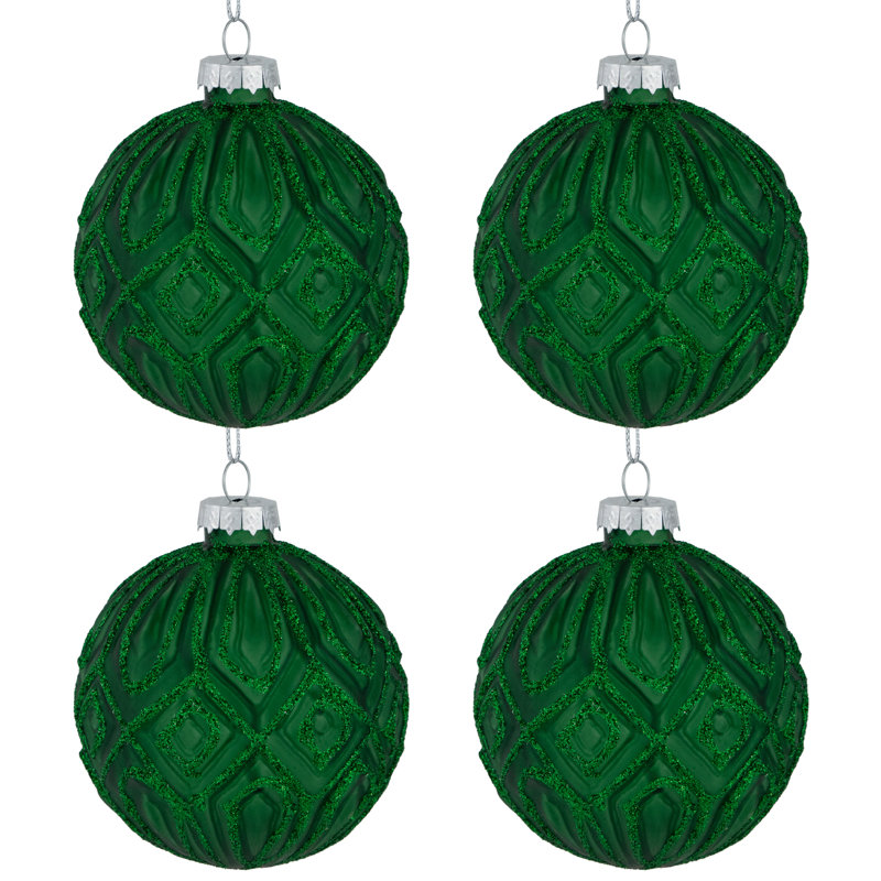 3'' Glass Ball Ornament