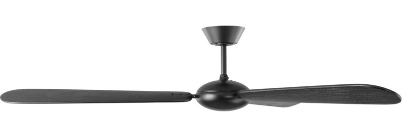 Pod Smart 64 Ceiling Fan, Midnight Black, Ebony