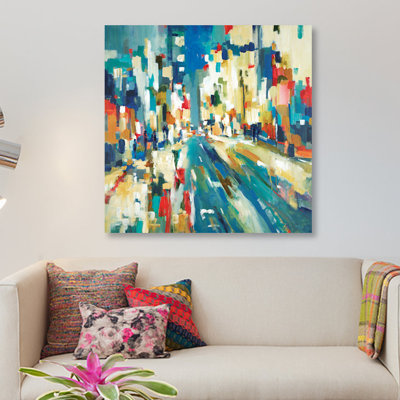 « urban battement », impression sur toile