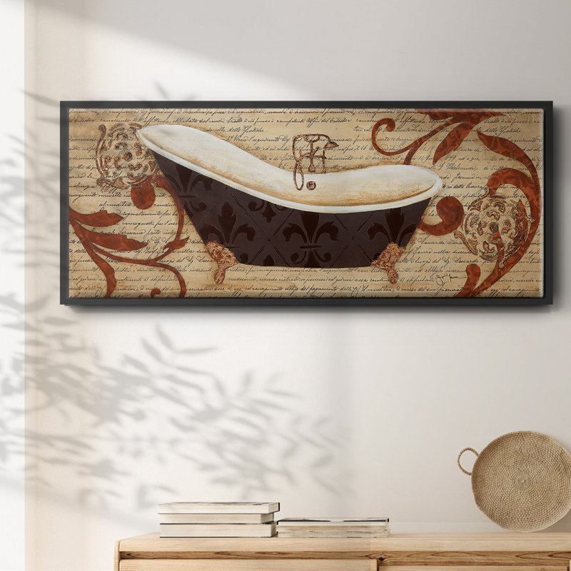 Renaissance Bath - toile encadrée, H 12 po x l 30 po