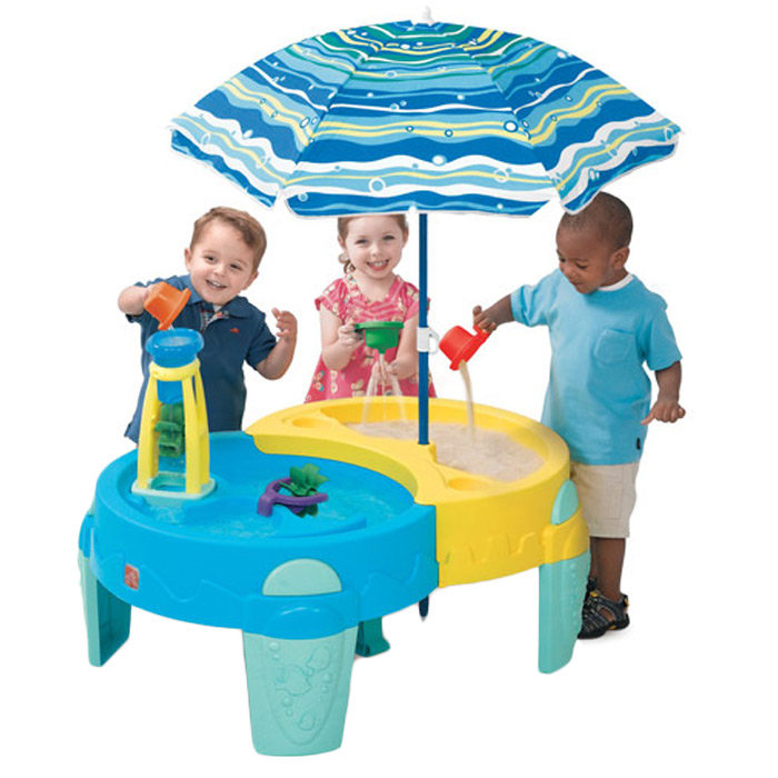 Shady Oasis Sand and Water Play Table