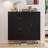 Shoe Storage Cabinet with Flip-up Drawers and Shelves-1949234847