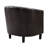 Cecelie Upholstered Barrel Chair, Tufted Faux Leather Barrel Chair, Stylish Upholstered Accent Chair for Living Room-95792420