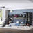 Calix Loft Bed With Basketball Hoop, Climbing Wall, And Metal Frame-125179411-133462181