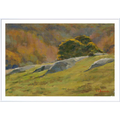 «Old Lyme» par Stephen Calcasola - peinture encadrée