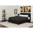 Aluino Button Tufted Platform Bed with Memory Foam Pocket Spring Mattress-485521782-485521781