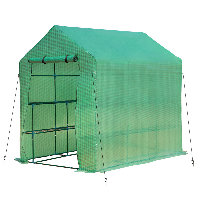 7' W x 4.6' D Hobby Greenhouse