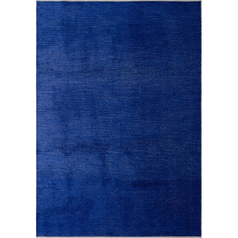 Riziero Solid Colour Hand Loom 94.49cm X 118.11cm Indoor / Outdoor Area Rug
