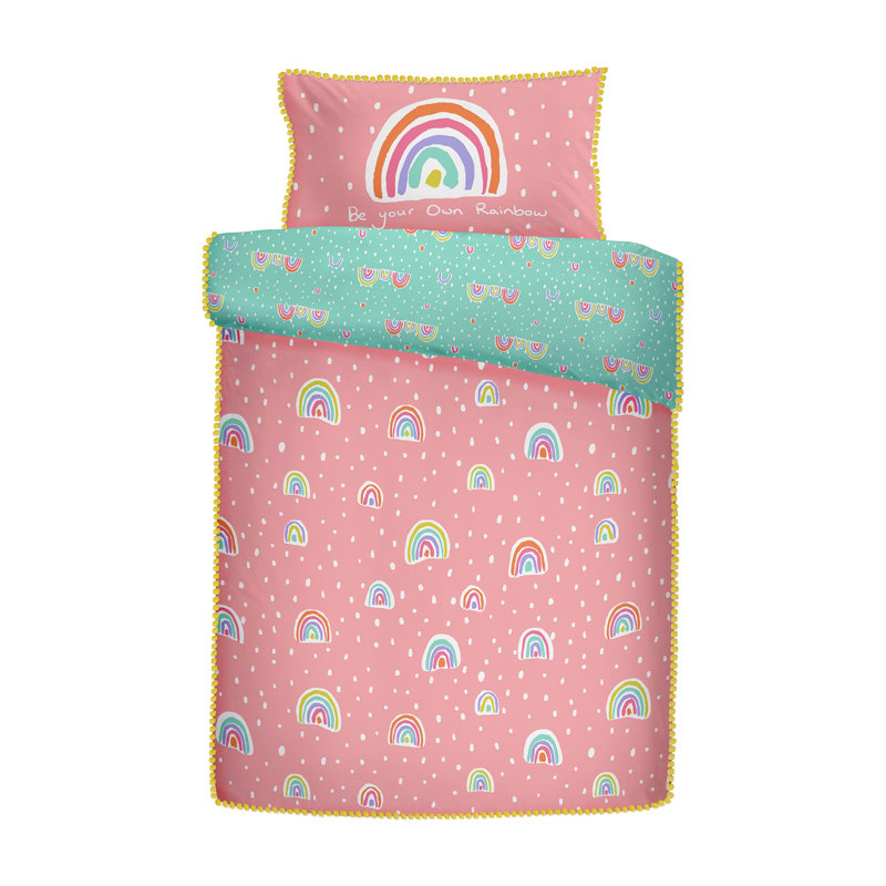 Cotton No Pattern Duvet Cover Set with Pillowcases Included, Single Duvet Cover + 1 Standard Pillowcase