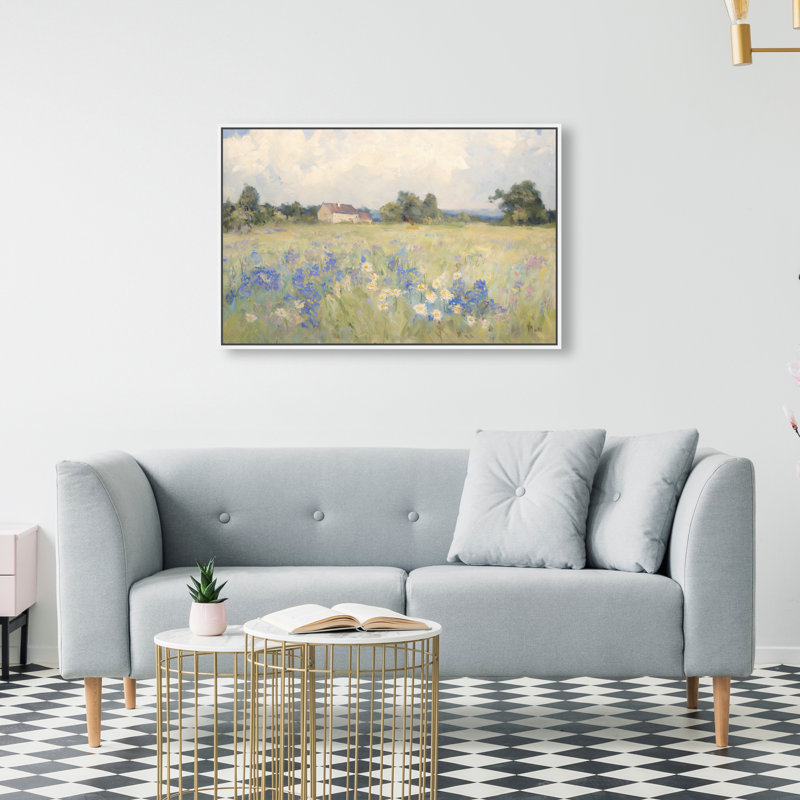 Enchanting Vista Canvas Landscape & Nature Print by Oliver Gal, Black Frame, 15 x 10, 21"H x 31"W, White Frame