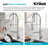 KRAUS Artec Pro Commercial Style 2-Function Single Handle Pull Down Kitchen Faucet with Pot Filler-114318004