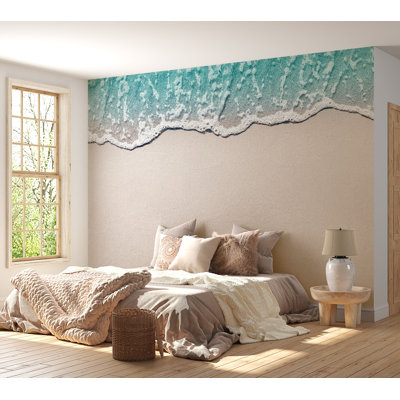 Peel & Stick Wall Mural - Sapphire Wave