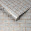 Milan Brick Vinyl Metallic Wallpaper Roll-1550732713