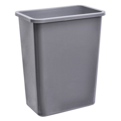 Plastic Open Recycling Bin - 9 Gallons