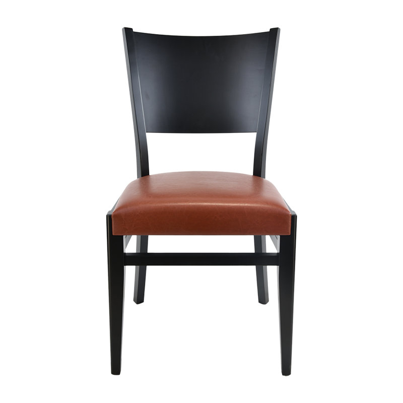 Chaise Glenn, Kelly vert, Bois noir