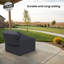 Housse pour chaise longue d'extérieur en teck