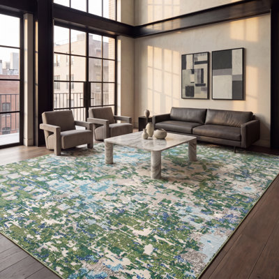 Tapis performance abstraite Hewson