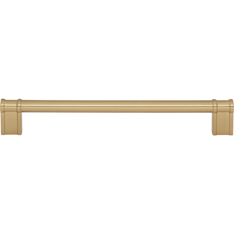 Newburn 7 9/16" Center To Center Bar Pull, 7 9/16", Gold