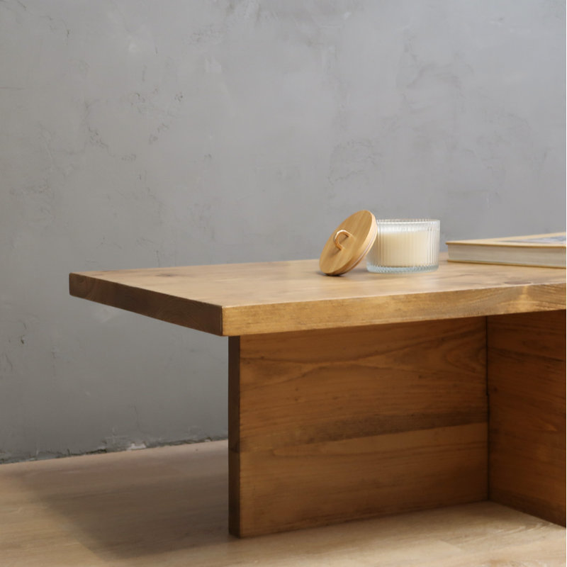 Largent Solid Wood Coffee Table