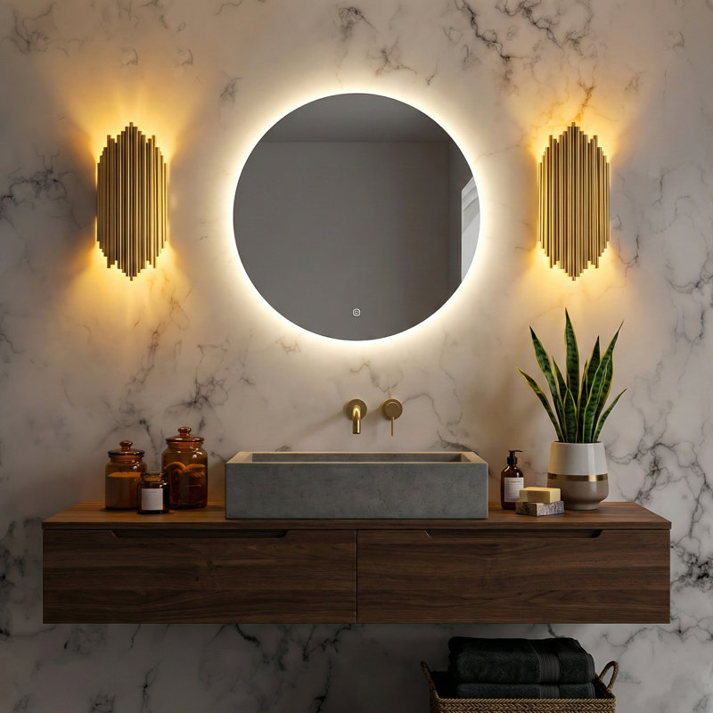 Taliya Metal Luxury Flush Mounted Sconce