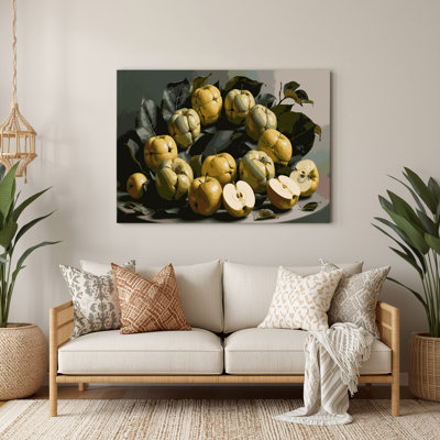 Fruit Sugar Apple Brown Metal Wall Art