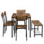 Addelynne 6 - Person Patio Dining Set with Rectangular Table