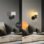 Adja Crystal Flush Mounted Sconce
