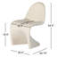 Chaise d'appoint Marisol en crème Alcala-98440020