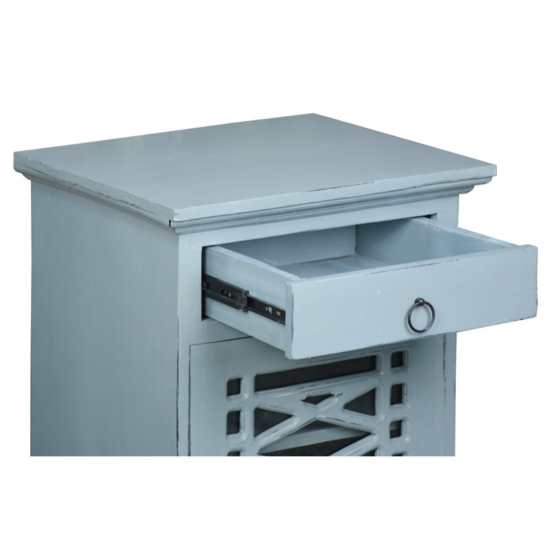 Abdias 21'' W Solid Wood Nightstand