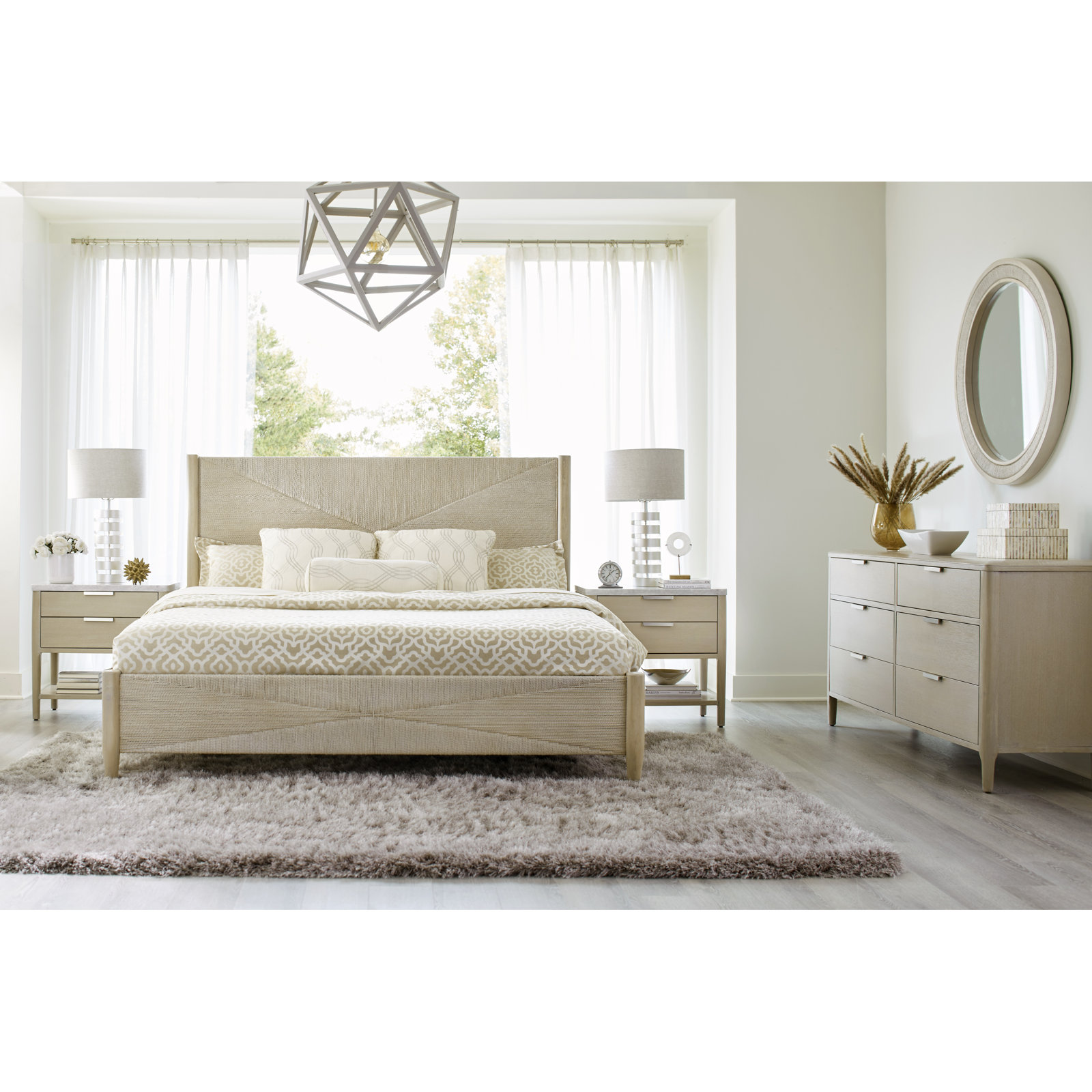 Effie Wicker Bed, King