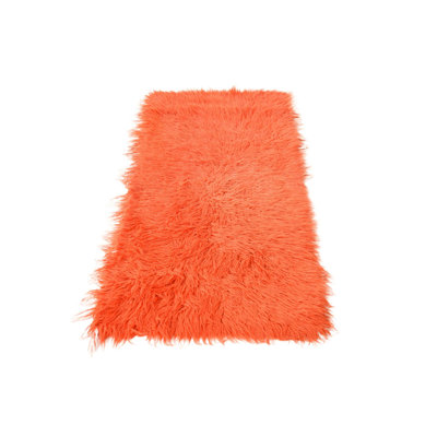 Tapis de couloir orange Ottilie