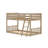 Brubaker Kids Twin Over Twin Bunk Bed-1257710143