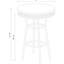 Barre ronde blanche Midge