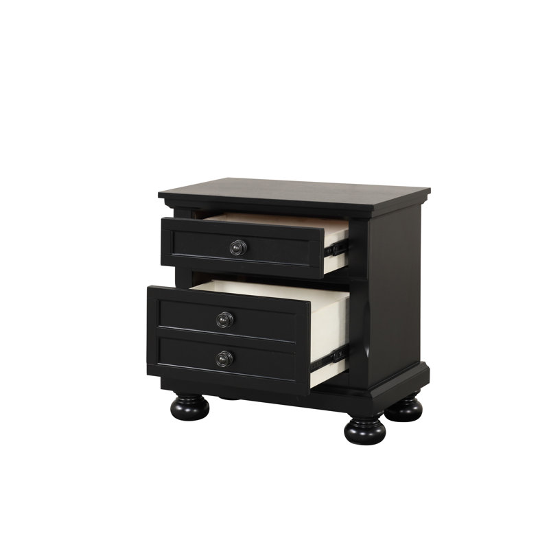 Table de chevet, Noir