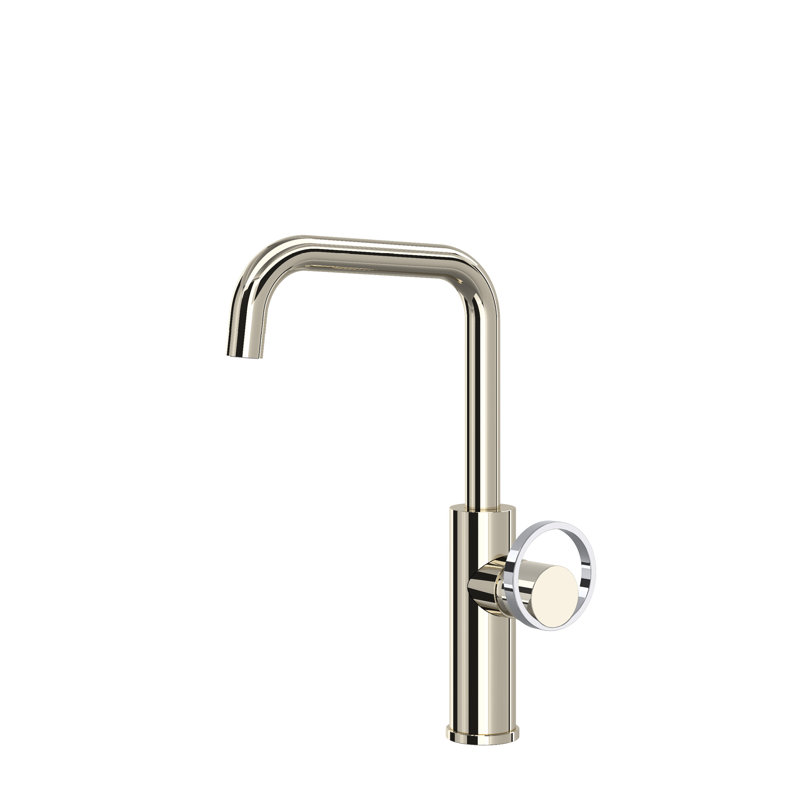 Eclissi™ Bar/Food Prep Kitchen Faucet with U-Spout and Handle, Polished Nickel/Polished Chrome