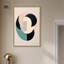 «Cubist Style Jade Ring Abstract Shapes», art mural tendance par Art Remedy-102548009-102548007