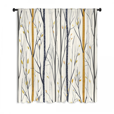 Rideau transparent en polyester Mayada