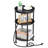 Round Accent Table - 3-Tier Charging Side Table with Power Outlets for Small Spaces-176477633