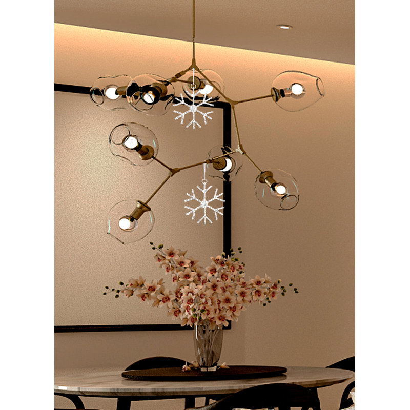 3'' Metal Holiday Shaped Ornament