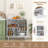 Kitchen Sideboard With Glasses Holder For Living Room Dining Room
