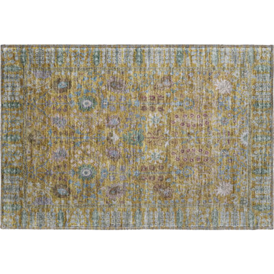 Premium Machine Washable Mayfield AMF2231 Global Rug